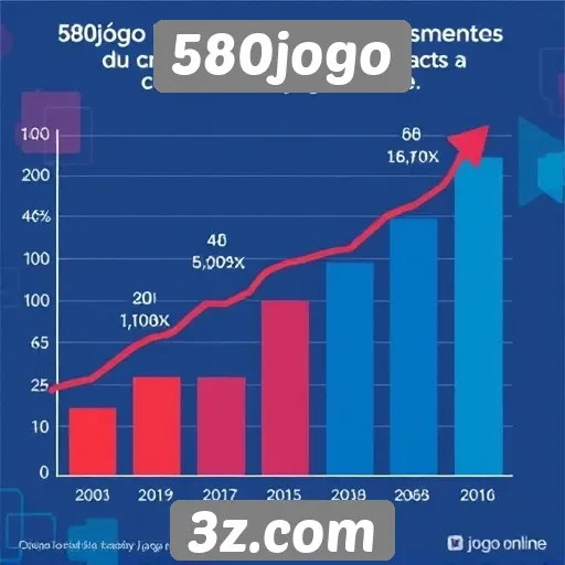 Estatísticas de crescimento de usuários no 580jogo